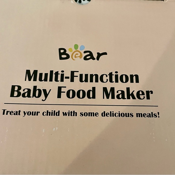 NIB Bear Baby Food Maker Steams & Blends Self Clean NEW IN BOX - Picture 4 of 11